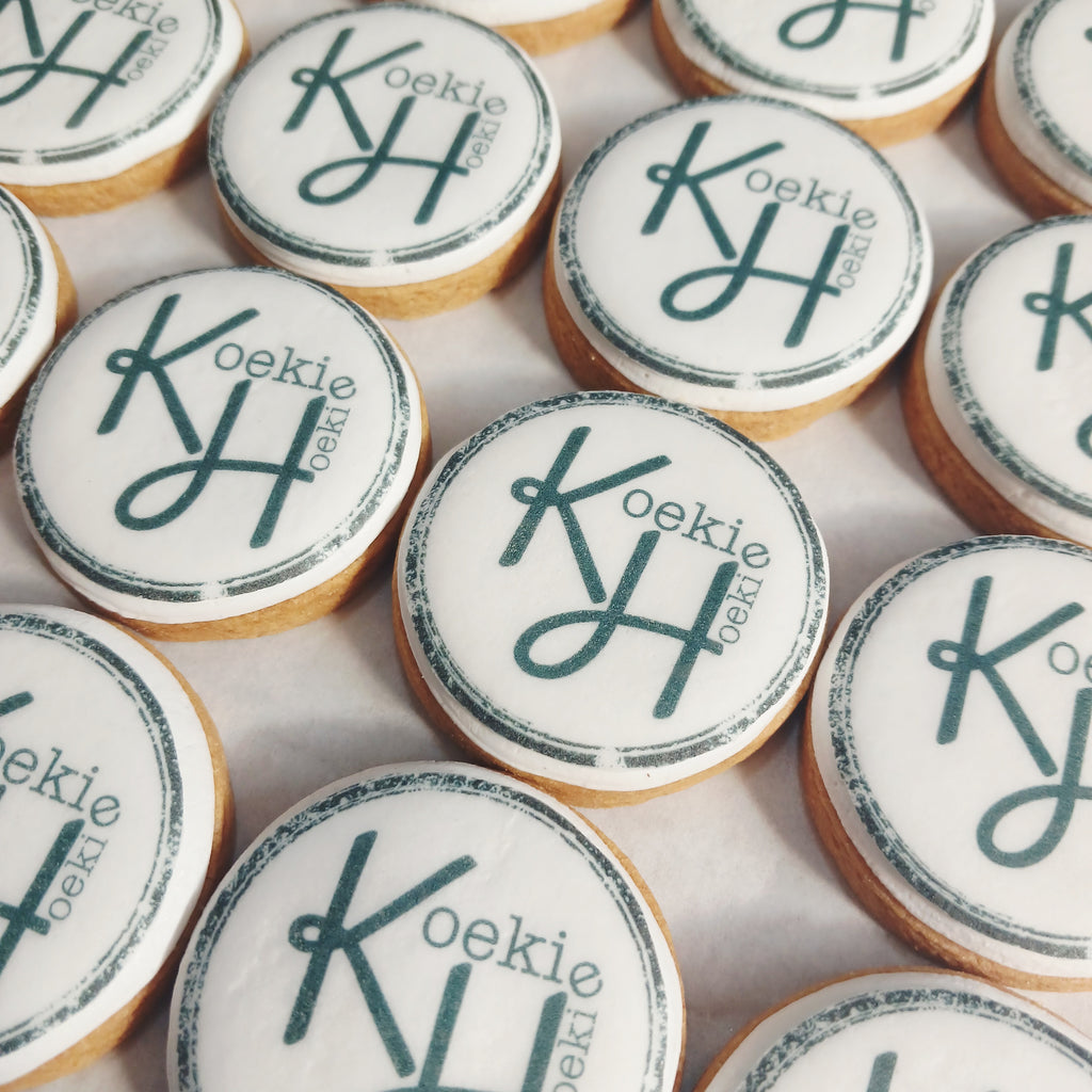 Custom Logo Cookies