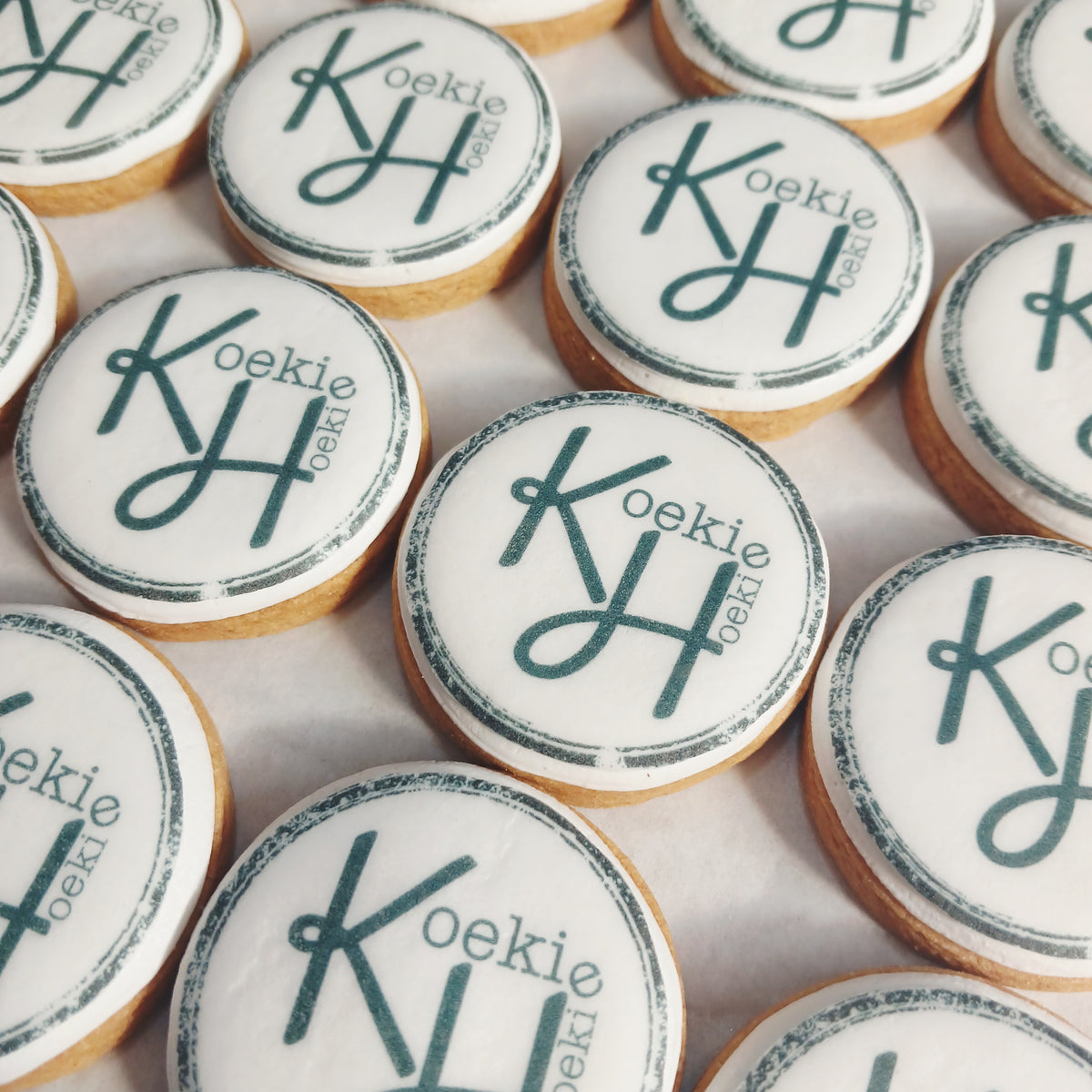 Custom Logo Cookies