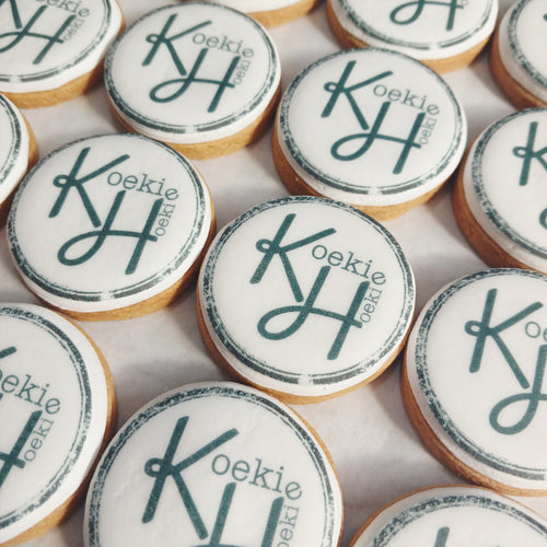 Custom Logo Cookies